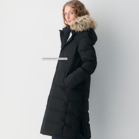 Artizia Tna Power Parka. Long, waterproof parka. Black. Medium - Picture 1 of 8